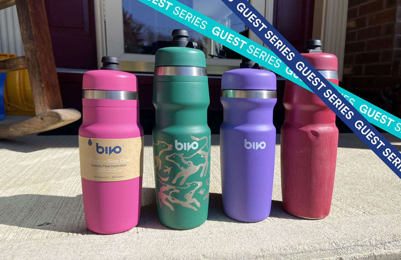 Bivo Performance Stainless Steel Water Bottle for Cyclists