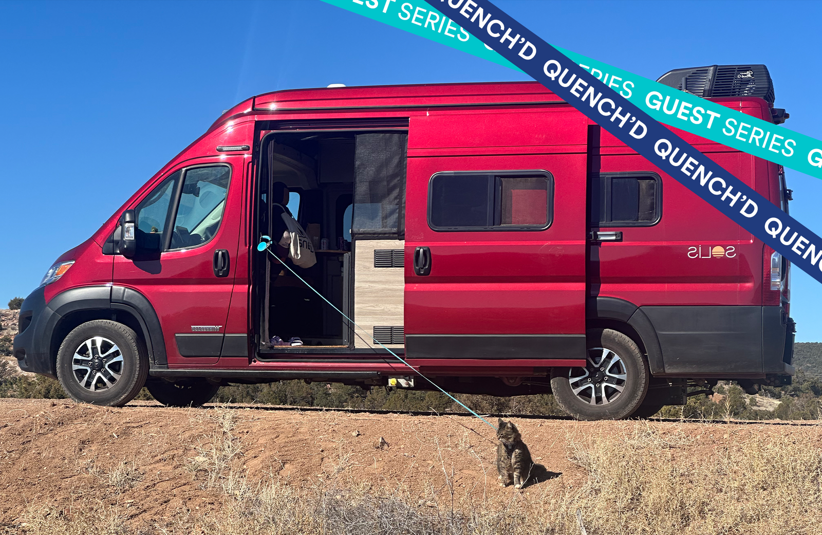 Quench’d: 2 Humans, 2 Cats, 1 Van: The Pros and Cons of Full-Time Van Life