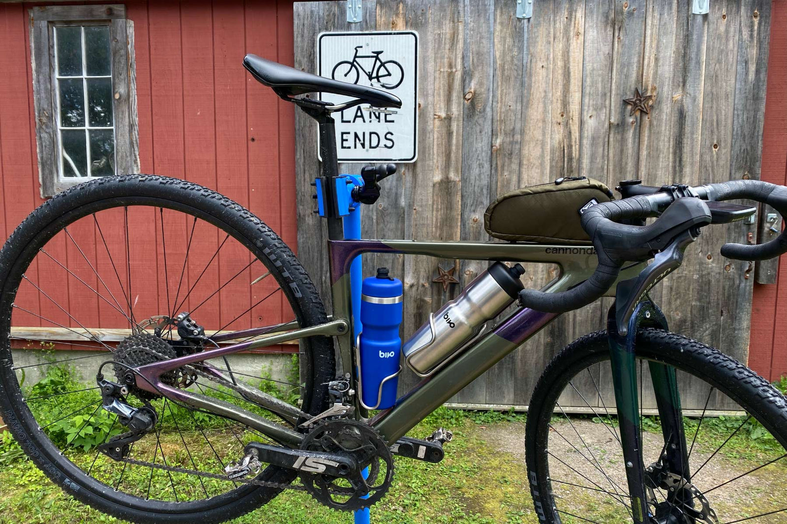 Does a Bivo Trio fit on small bike frames? Yes, yes it does!