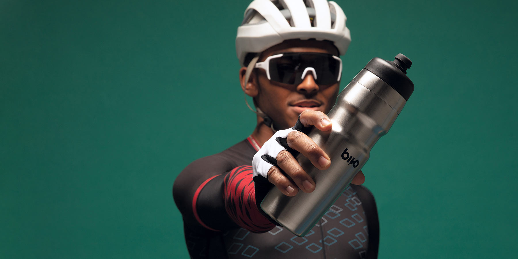 Bivo metal cycling bottle