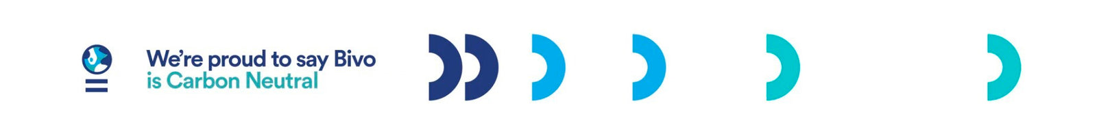 Bivo offsets their carbon emissions to help programs across the world achieve more sustainable systems and solutions. 