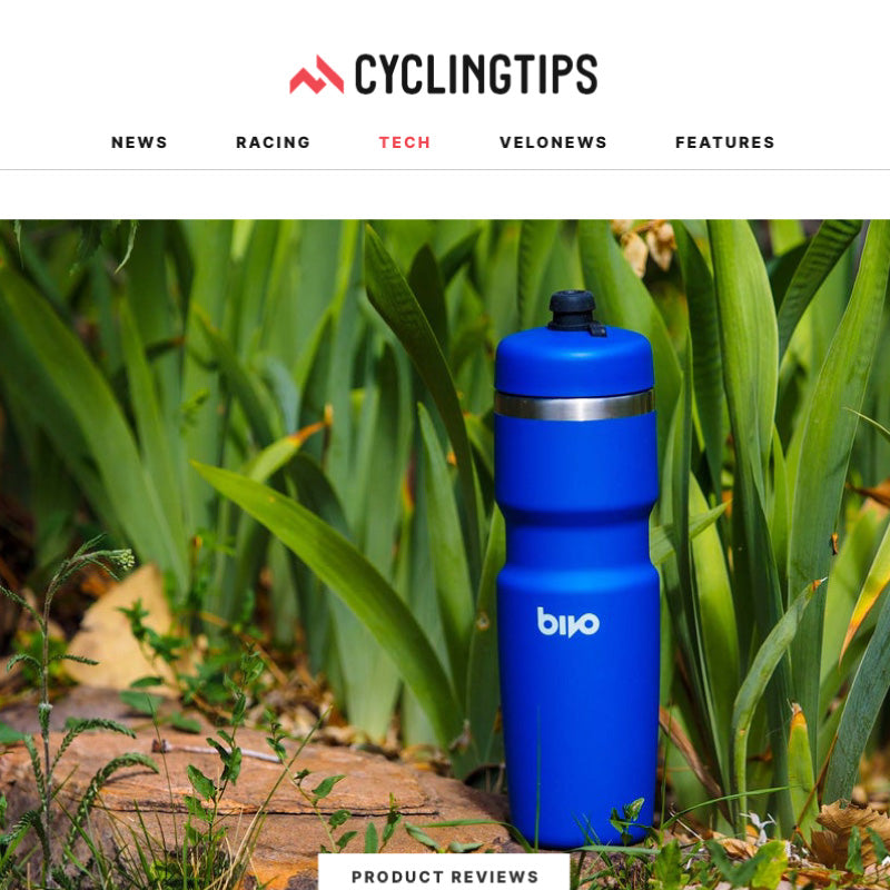 Bivo Metal Bike Bottle: No Mold, No Squeeze, No Suck