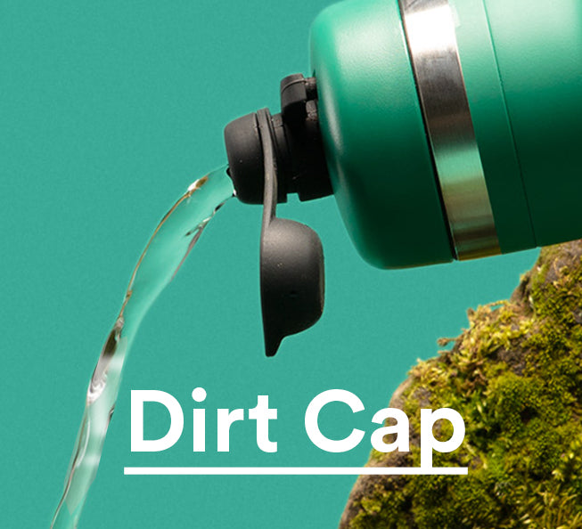 Our Dirt Cap Keeps dirt and grime from getting in the way of your flow while you ride