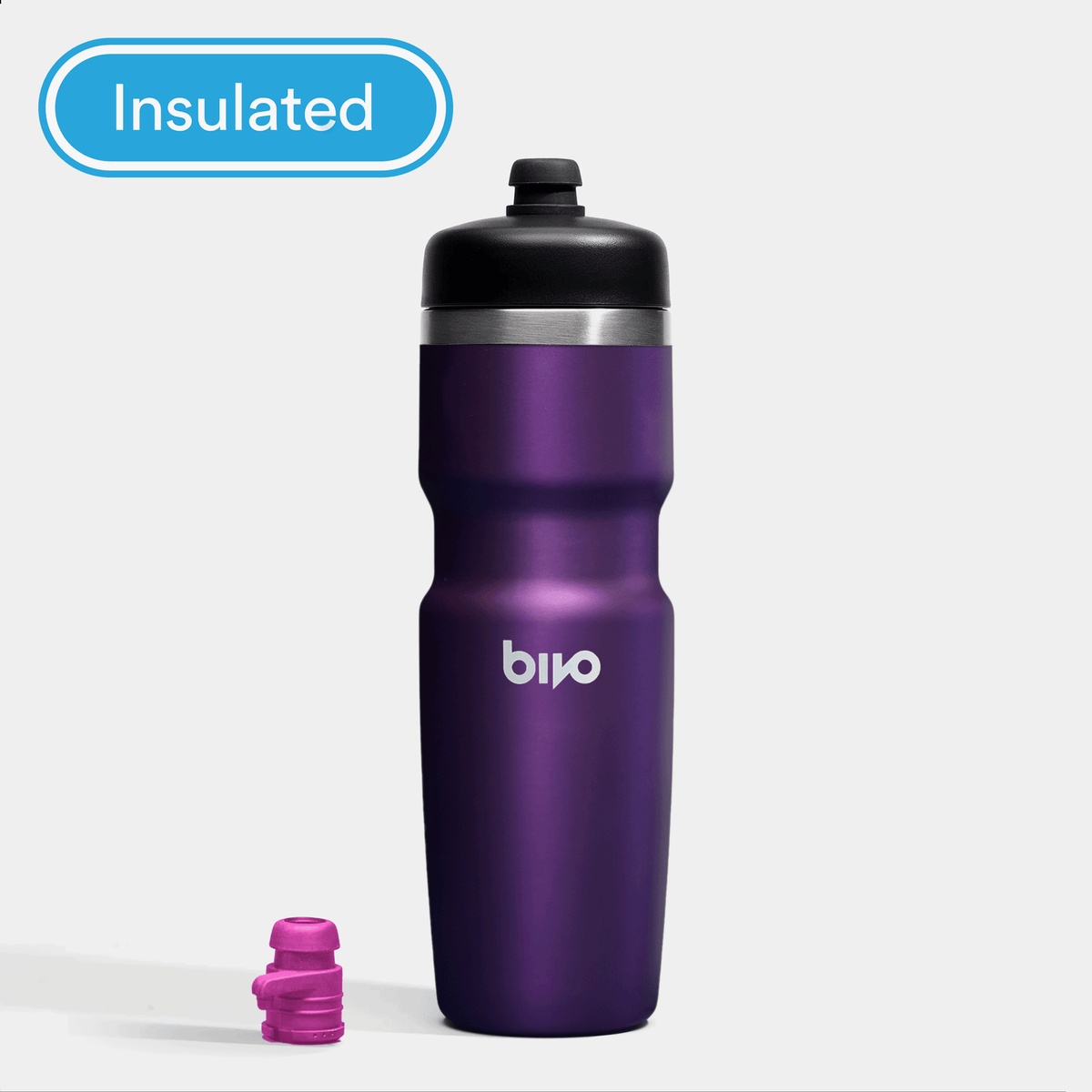 Bivo Insulated Cycling Bottle Stainless Steel 21 oz