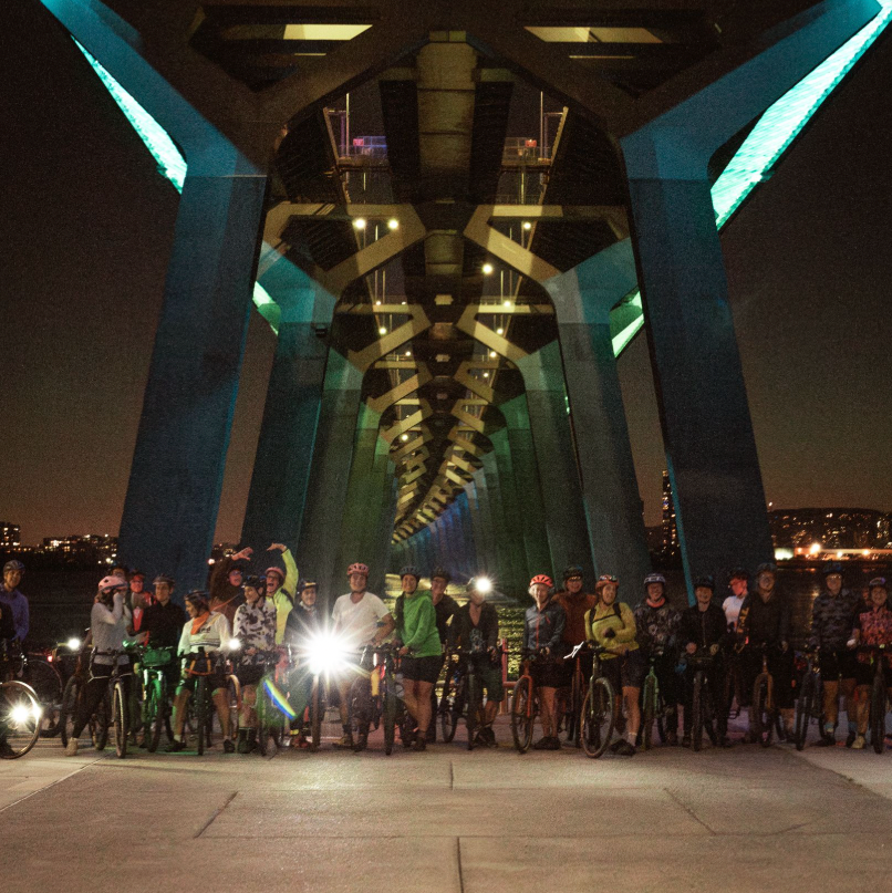 Montreal Night Bike Ride