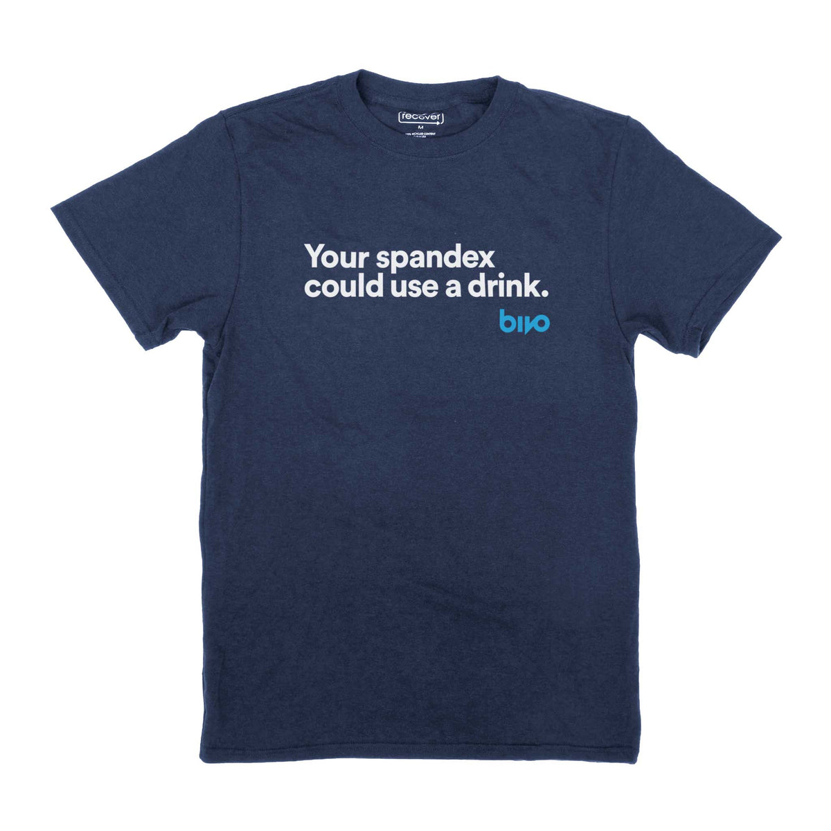 &quot;Your Spandex Could Use a Drink&quot; - Bivo Shirt (Navy)